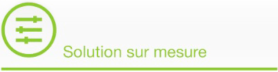 solution sur mesure